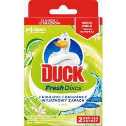   Duck® Fresh Discs zselés WC-öblítő korong utántöltő 2x36 ml Lime