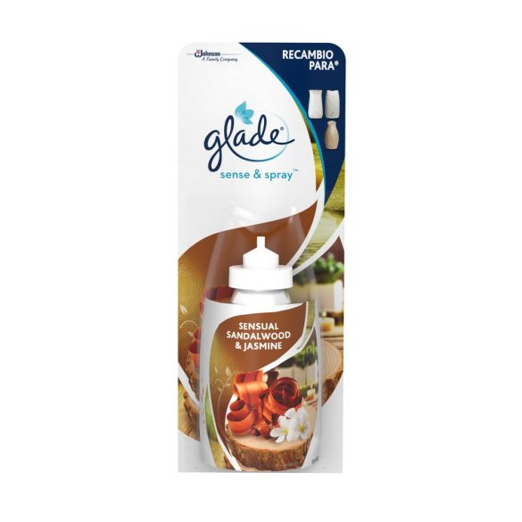 Glade® Sense&Spray™ utántöltő 18 ml Sensual szantálfa és jázmin