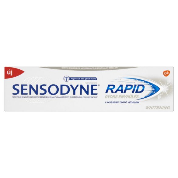 Sensodyne Rapid Whitening fogkrém 75 ml