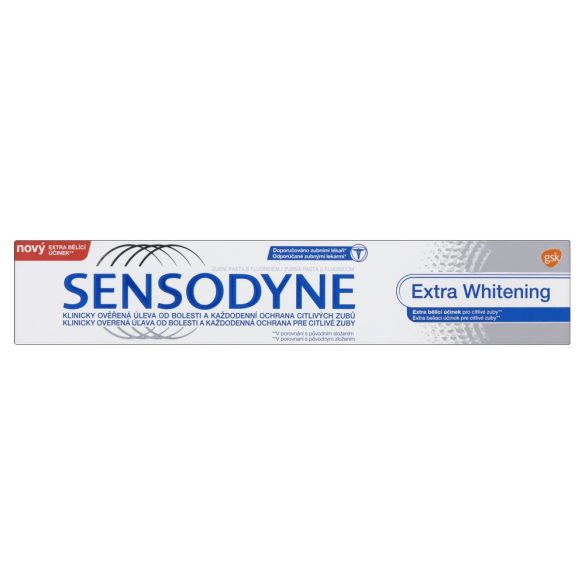 Sensodyne Extra Whitening fluoridos fogkrém 75 ml