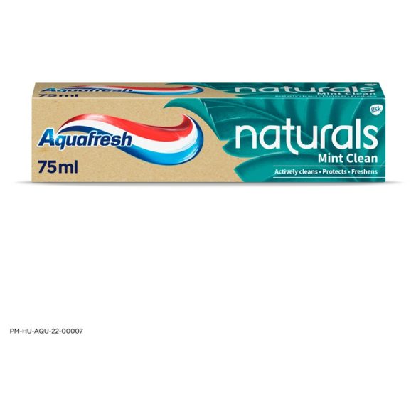 Aquafresh Naturals fogkrém 75 ml Mint Clean