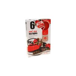 Illatos teamécses 6 db Vörös tea