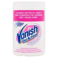   Vanish Oxi Action Folteltávolító és fehérítő Por White 625 g