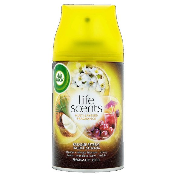 AirWick Freshmatic Life Scents légfrissítő spray utántöltő 250 ml Nyugalom szigete