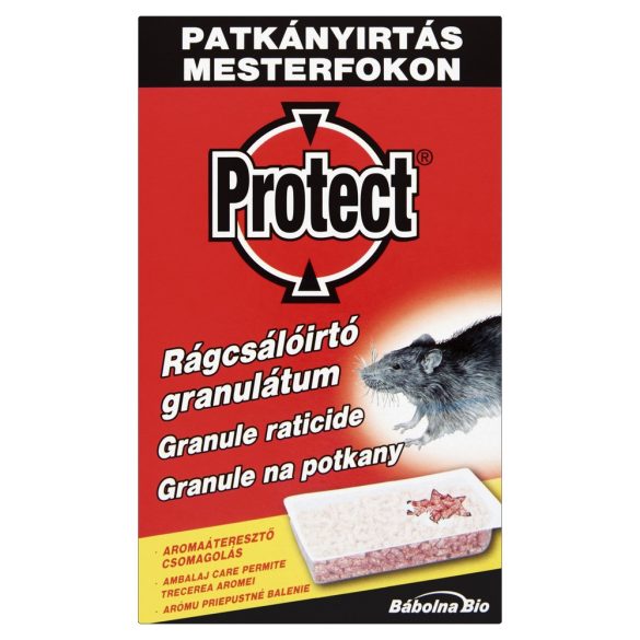 PROTECT rágcsálóirtó granulátum patkány 27 ppm 150 g