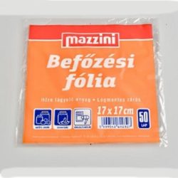 Mazzini befőzési fólia 17x17cm 50lap