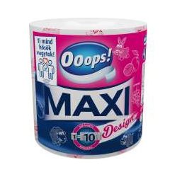  Ooops! Maxi konyhai papírtörlő 1 tekercs 2 rétegű Design