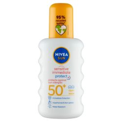   NIVEA SUN FF50+ Immediate Protect Napallergia elleni Napozó Spray 200 ml
