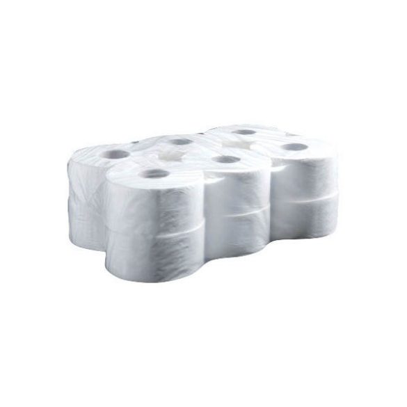 Toalettpapír SMILEY ADVANCED MINI 19cm/125m 2rétegű Fehér 100% cellulóz