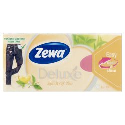 Zewa Deluxe papírzsebkendő 3 rétegű 90 db Spirit Of Tea