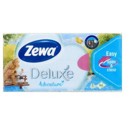 Zewa Delux papírzsebkendő 90db-os Water lilly
