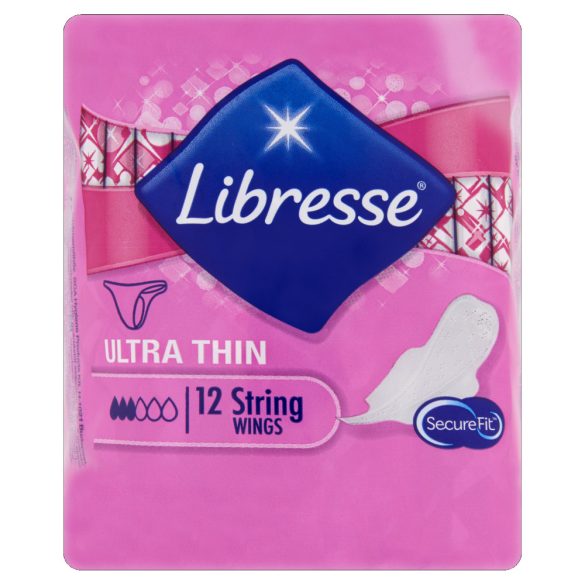 Libresse egészségügyi betét 12 db Ultra String wings