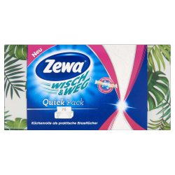   Zewa Wisch&Weg Quick Pack háztartási papírtörlő 2 rétegű 75 db