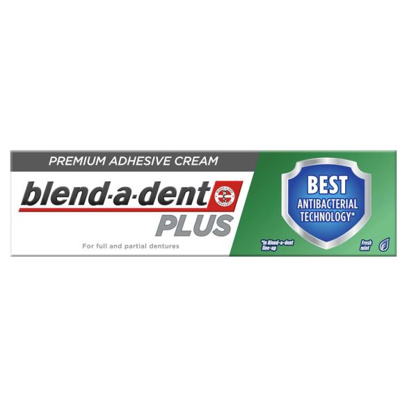 Blend-A-Dent Plus protézisragasztó 40 g Best Antibacterial Technology
