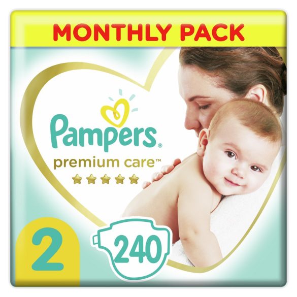 Pampers Premium Care pelenka 2méret 240 db Havi csomag