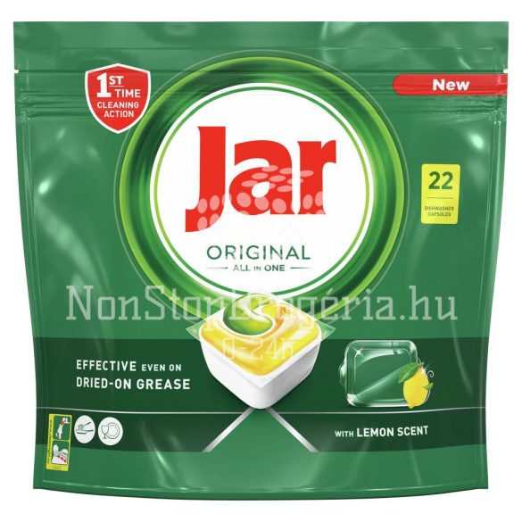 JAR mosogatógép tabletta 22 db All-in-one Yellow