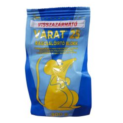 VARAT 25 rágcsálóirtó blokk 300 g