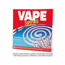 VAPE Rovarriasztó spirál 10 db