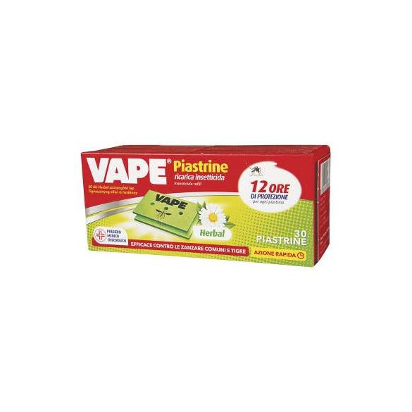 VAPE Herbal Szúnyogirtó utántöltő lap 30 db