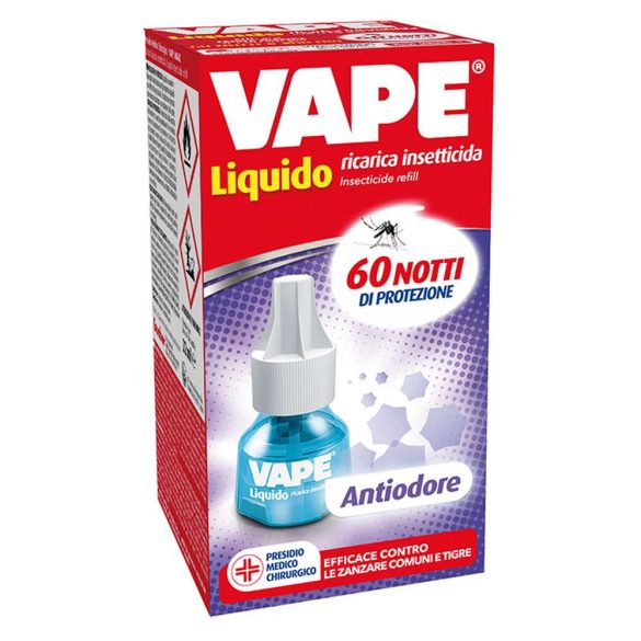 VAPE Antiodor szúnyogirtó utántöltő folyadék 60 éj