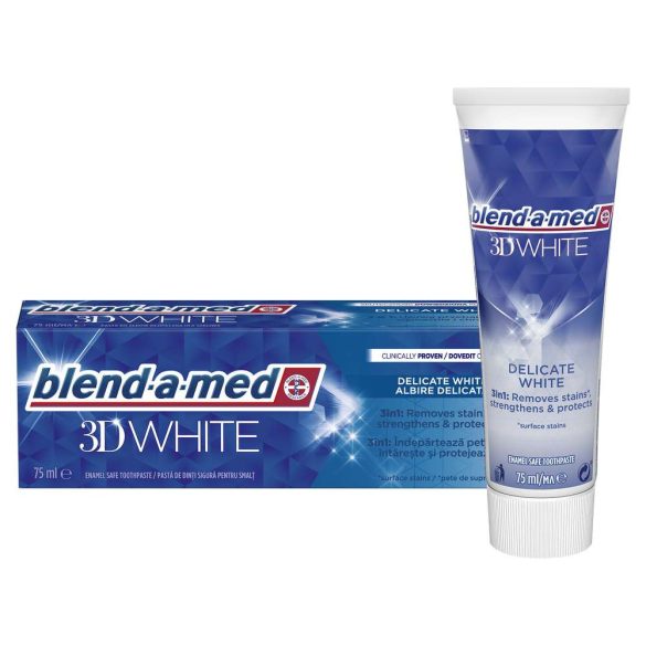 Blend-A-Med fogkrém 75 ml 3D White Delicate White
