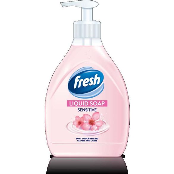 FRESH folyékony szappan virág illatú pumpás (Sensitive) 500 ml