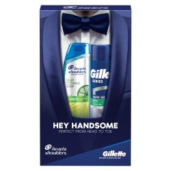   Head & Shoulders+Gillette ajándékcsomag (sampon&borotva zselé)