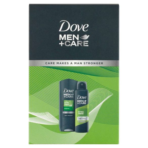 DOVE Men+Care Extra Fresh ajándékcsomag (tusfürdő&deo)