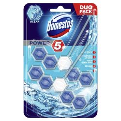 DOMESTOS Power5 WC-rúd 2x55 g Ocean