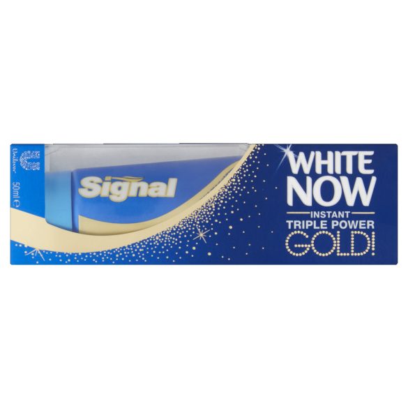 SIGNAL fogkrém 50 ml White Now Gold Triple Power