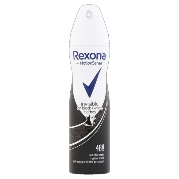 REXONA deo 150 ml Invisible on Black+White clothes