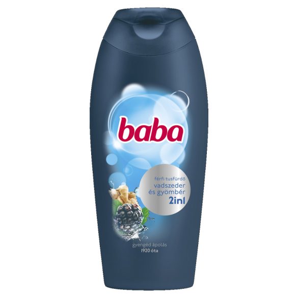 BABA férfi tusfürdő 400 ml Vadszeder&gyömbér 2in1