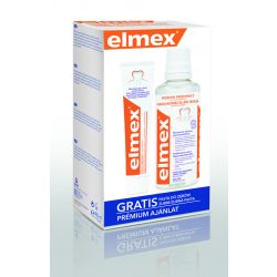 ELMEX szájvíz fogszuvasodás ellen 400 ml+fogkrém 75 ml