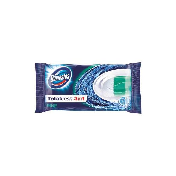DOMESTOS 3in1 WC-rúd 40 g utántöltő Pine