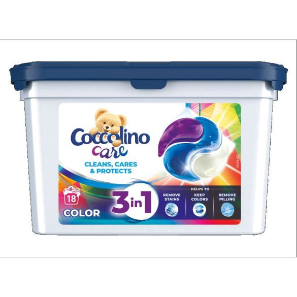 COCCOLINO Care Mosókapszula 18 db Color