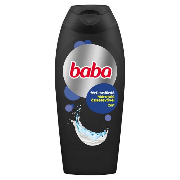 BABA férfi tusfürdő 400 ml 2in1 Hidratáló