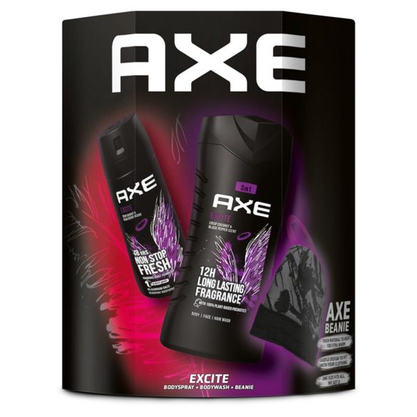 AXE Excite ajándékcsomag (deo&tusfürdő&sapka)