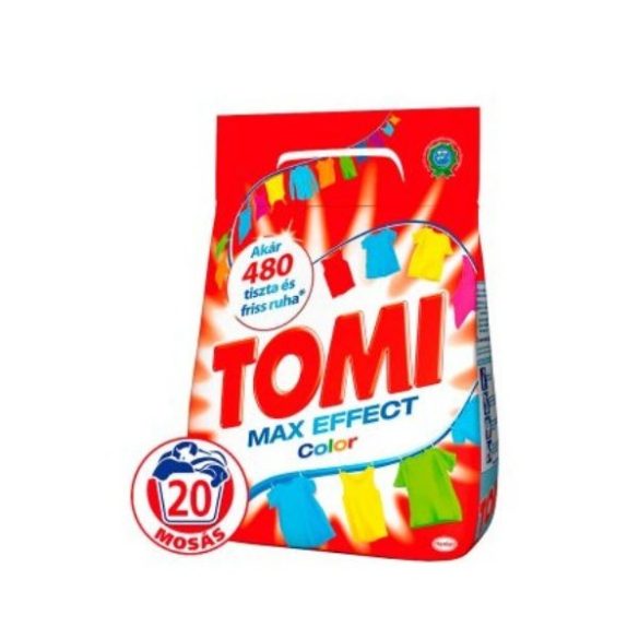 Tomi mosópor 20mosás 1,4kg Max effect Color