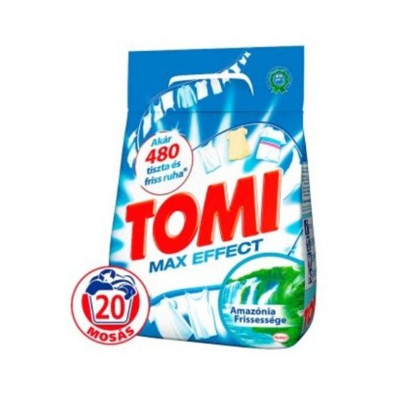 Tomi mosópor 20mosás 1,4kg Max effect Amazónia
