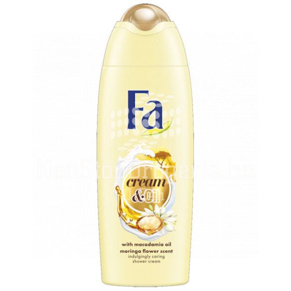 Fa tusfürdő 250 ml Creme&Oil Moringa