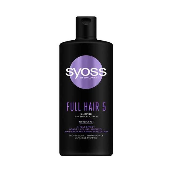 Syoss sampon 440 ml Full hair 5D
