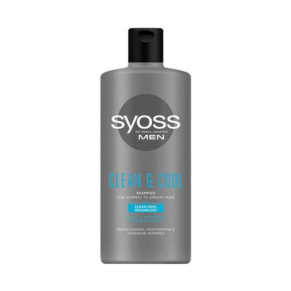 Syoss sampon 440 ml Men Clean&Cool