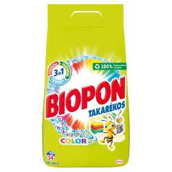 Biopon Takarékos 3,51 kg Color mosópor (54 mosás)
