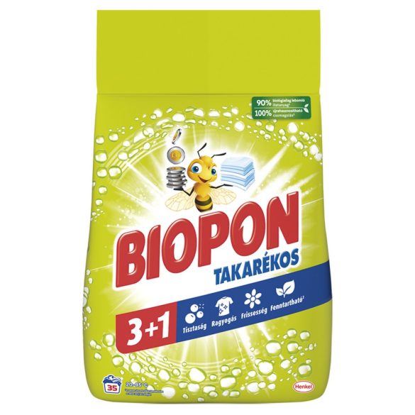 Biopon Takarékos 2,1 kg mosópor (35 mosás)
