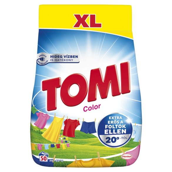 Tomi mosópor 3 kg Color (50mosás)