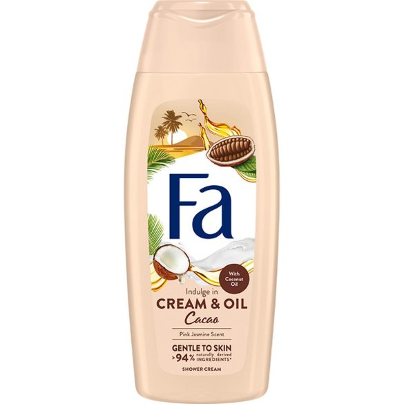 Fa tusfürdő 400 ml Cream & Oil Cacao