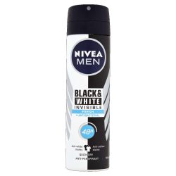 NIVEA MEN Deo Spray 150 ml Black&White invisible fresh