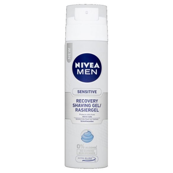NIVEA MEN borotvagél 200 ml Sensitive Recovery