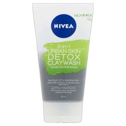 NIVEA arclemosó 150 ml URBAN SKIN Detox Mattító agyagos