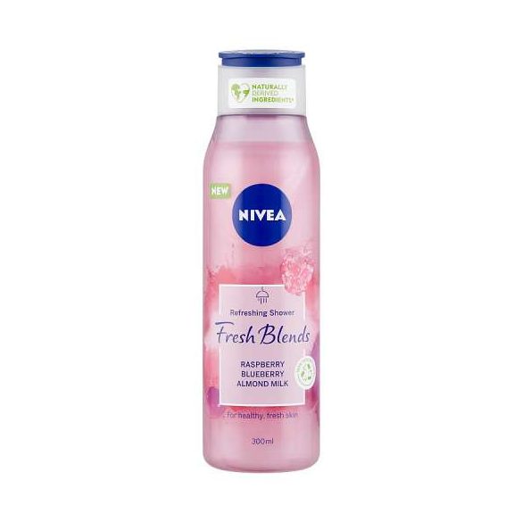 NIVEA tusfürdő 300 ml Fresh Blends Raspberry Blueberry Almond Milk